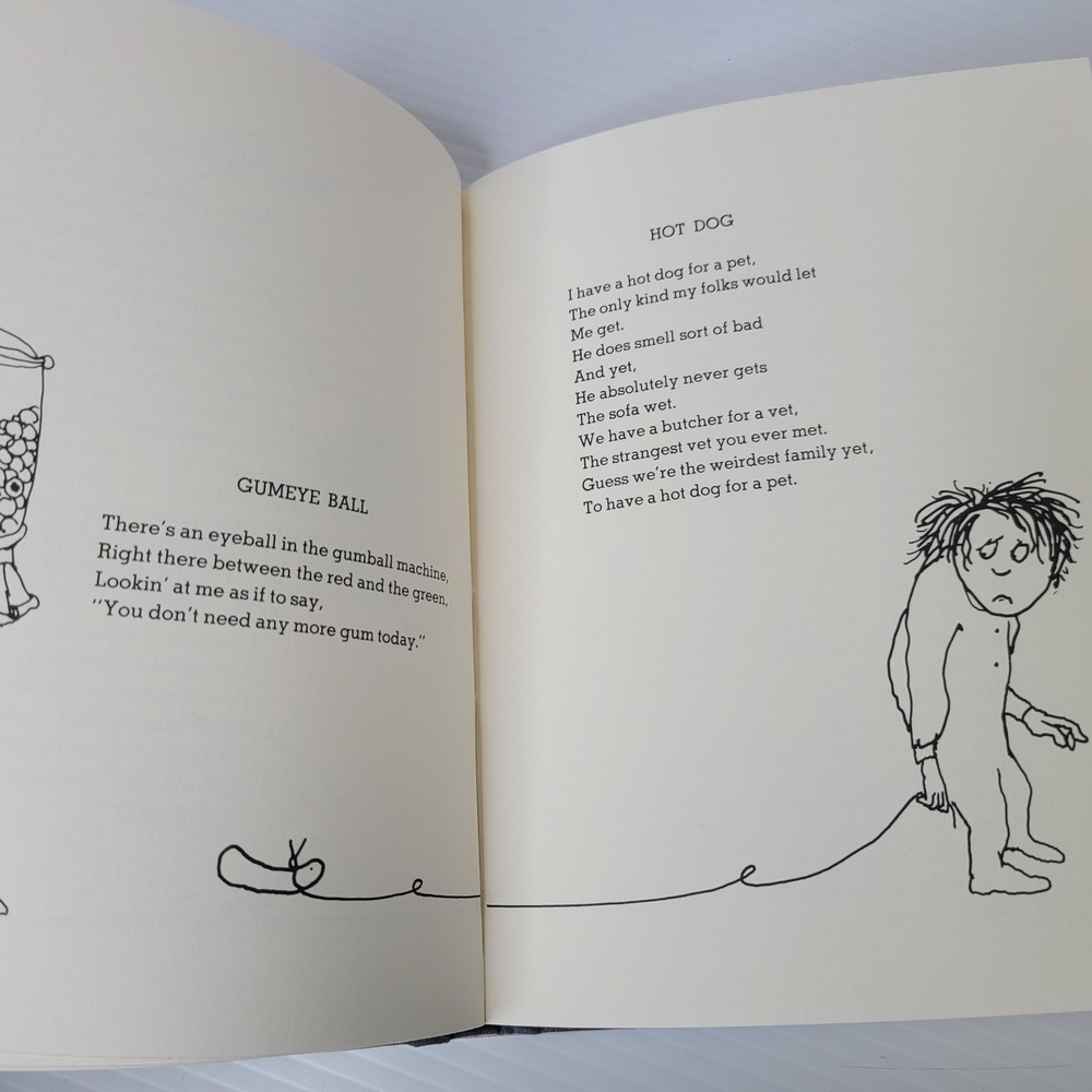 Shel Silverstein Where the Sidewalk Ends & A Light in the Attic Books Hardcover - Picture 5 of 11